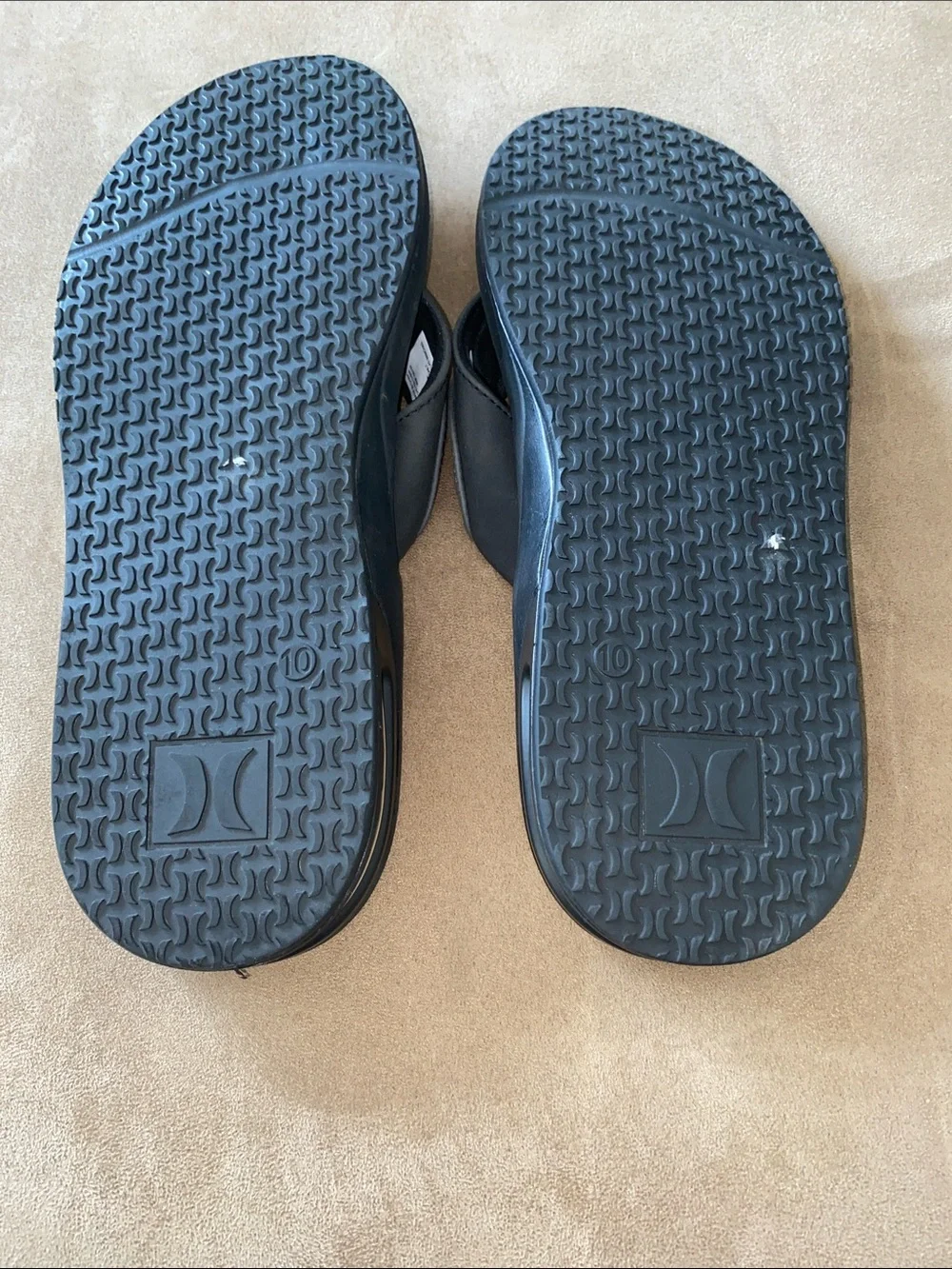 Hurley Men’s Black/Gray Flip Flop Sandals